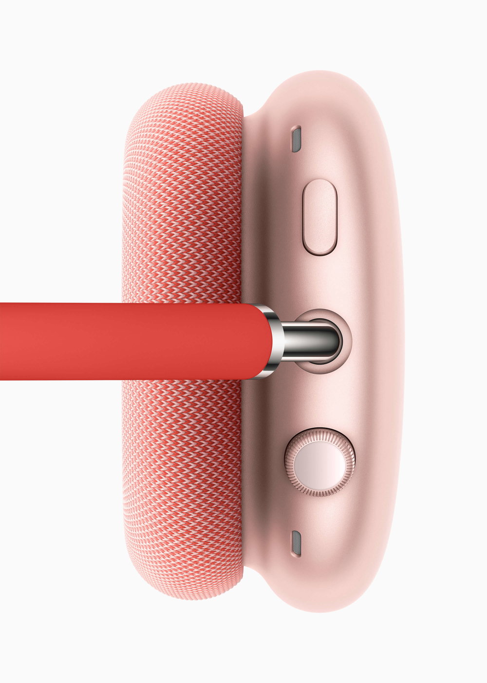 Gebruik het wieltje om je AirPods Max eenvoudig te bedienen