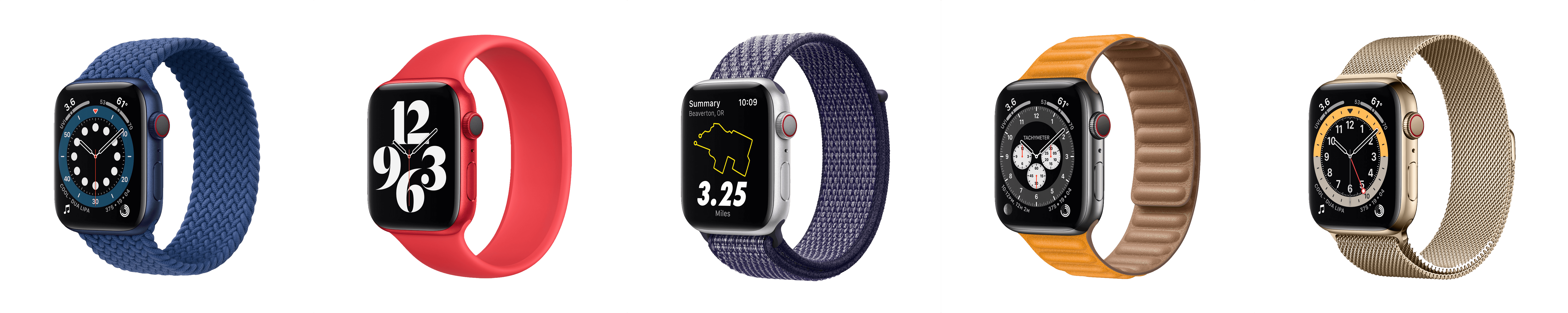 De Apple Watch komt in verschillende kleuren, wat een persoonlijke stijlkeuze is
