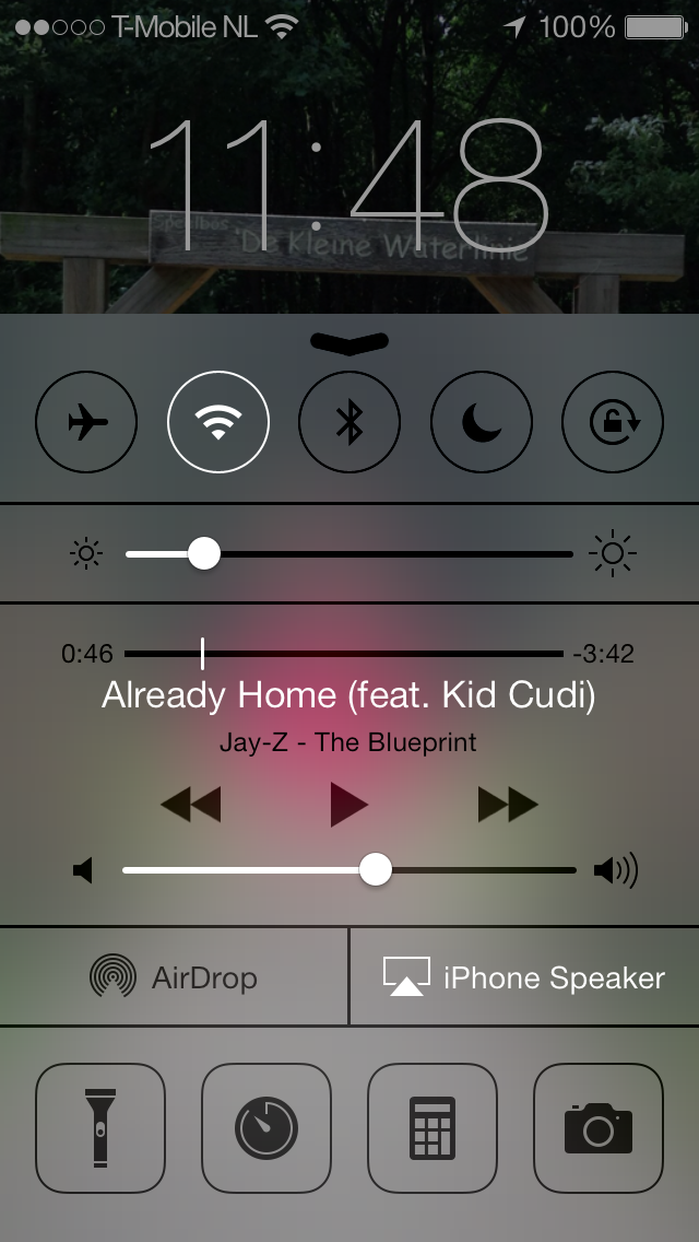 iOS 7: Het bedieningspaneel op de iPhone