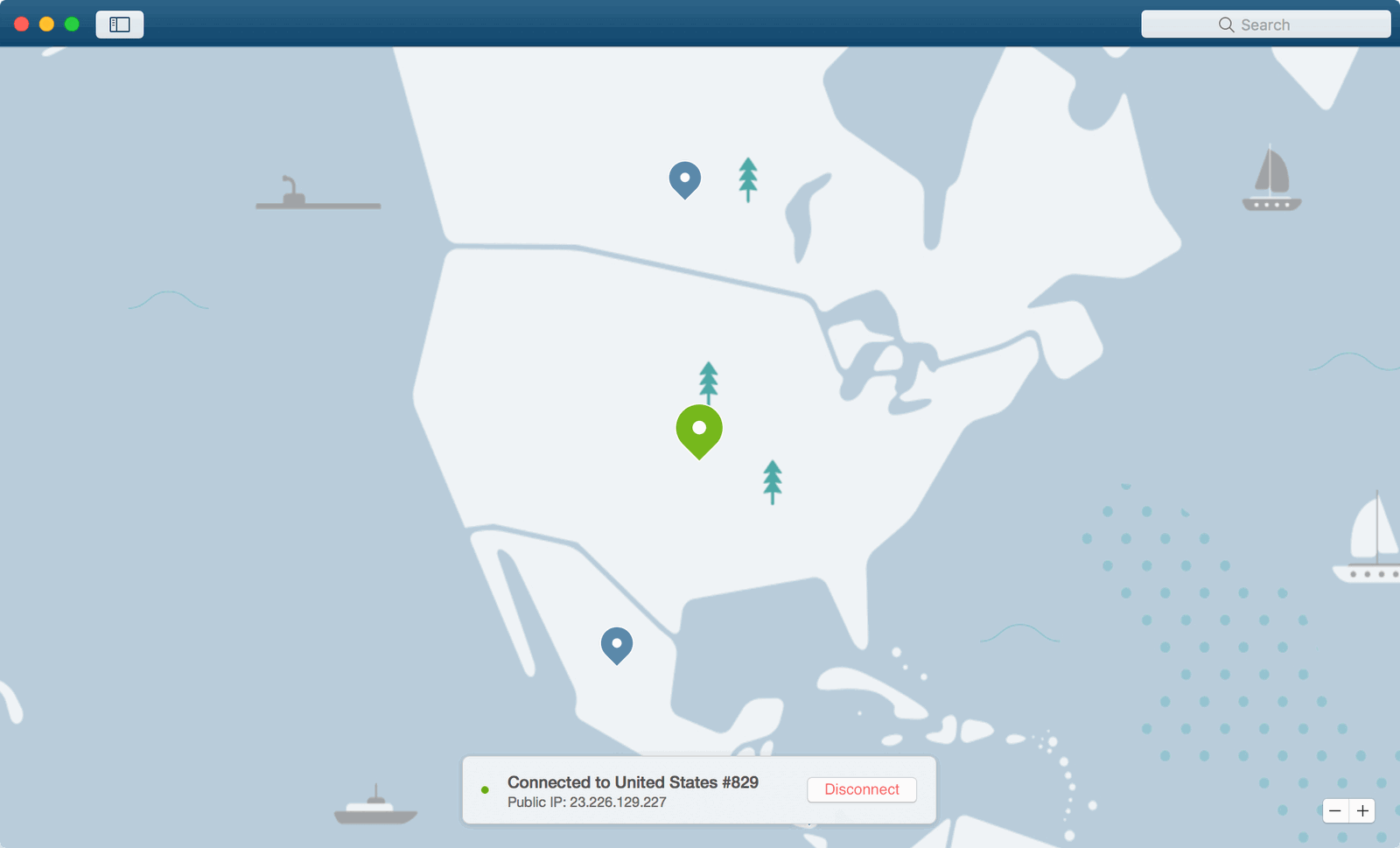 NordVPN heeft ook een handige Mac app