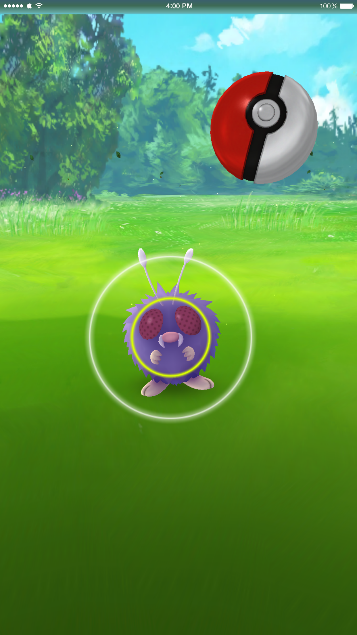 Pokémon Go kon ook gespeeld worden zonder AR, wat het spel soms zelfs makkelijker maakte