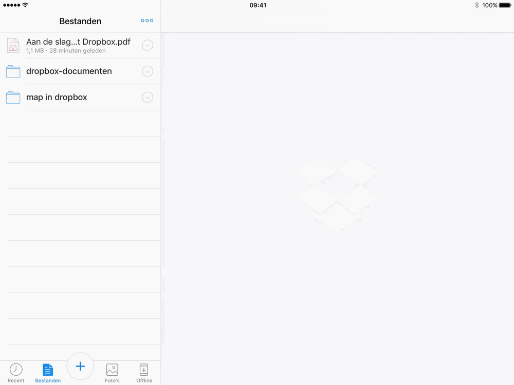 Altijd je bestanden bij de hand met Dropbox