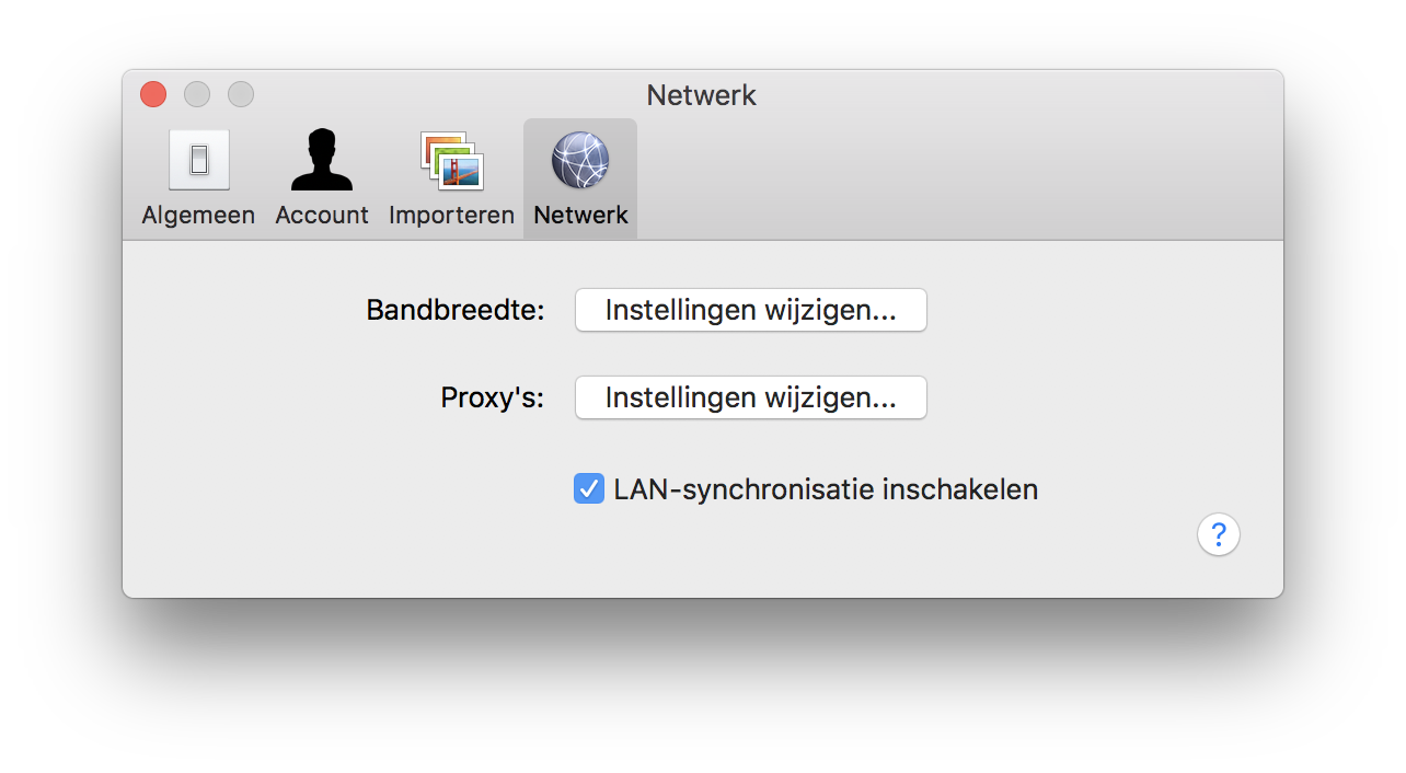 Dropbox kan direct over het netwerk synchroniseren