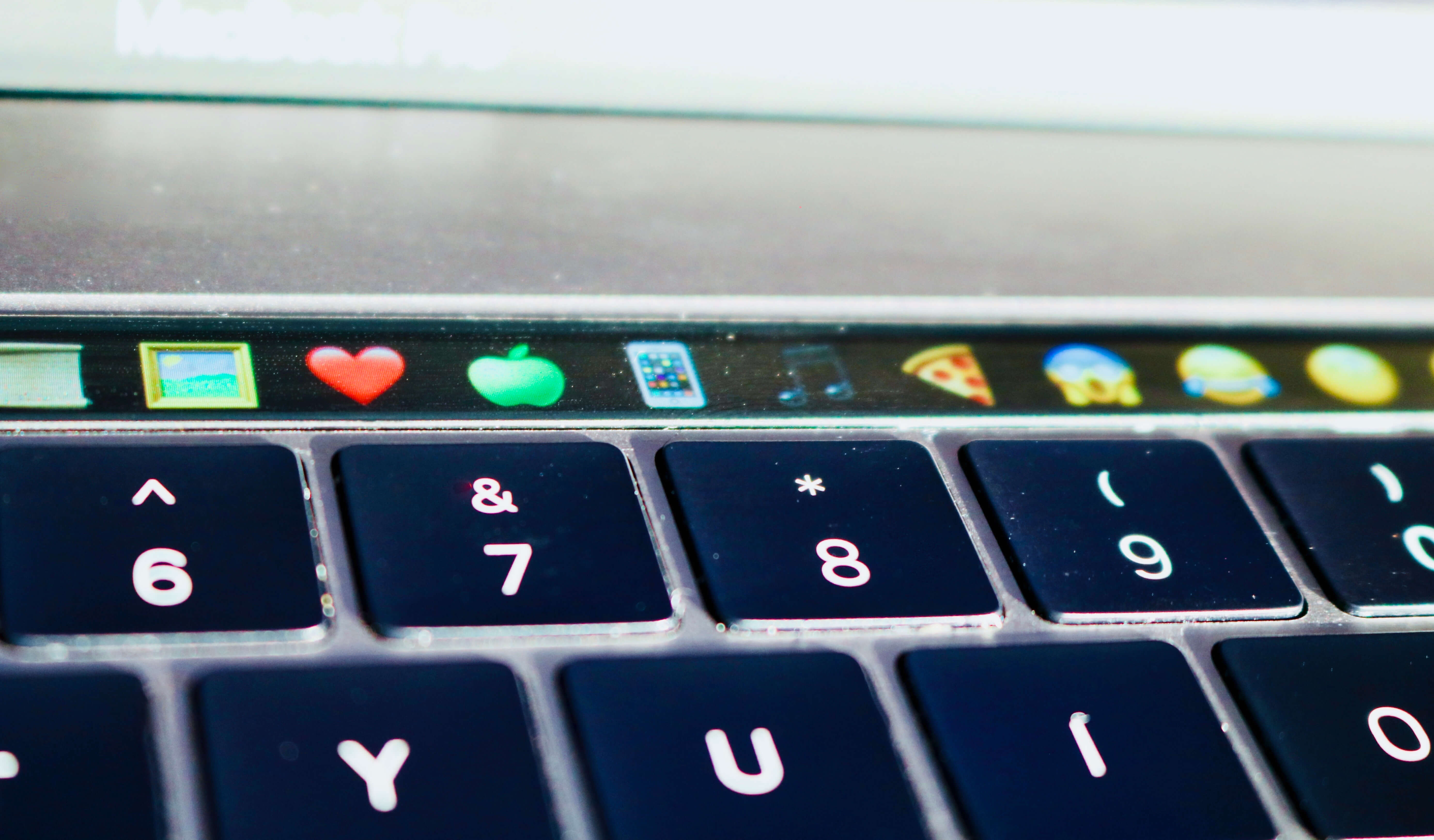 Emoji op de Touch Bar
