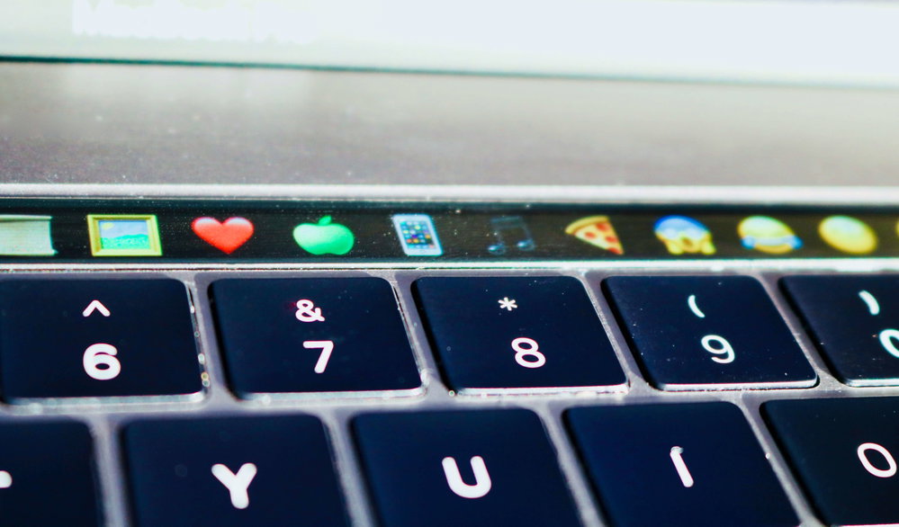 Emoji op de Touch Bar