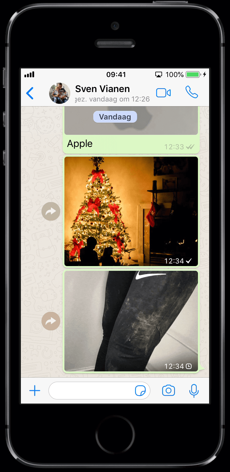 Het is natuurlijk leuk dat we foto's kunnen delen via WhatsApp, maar ze kosten wel meer data dan een tekstberichtje