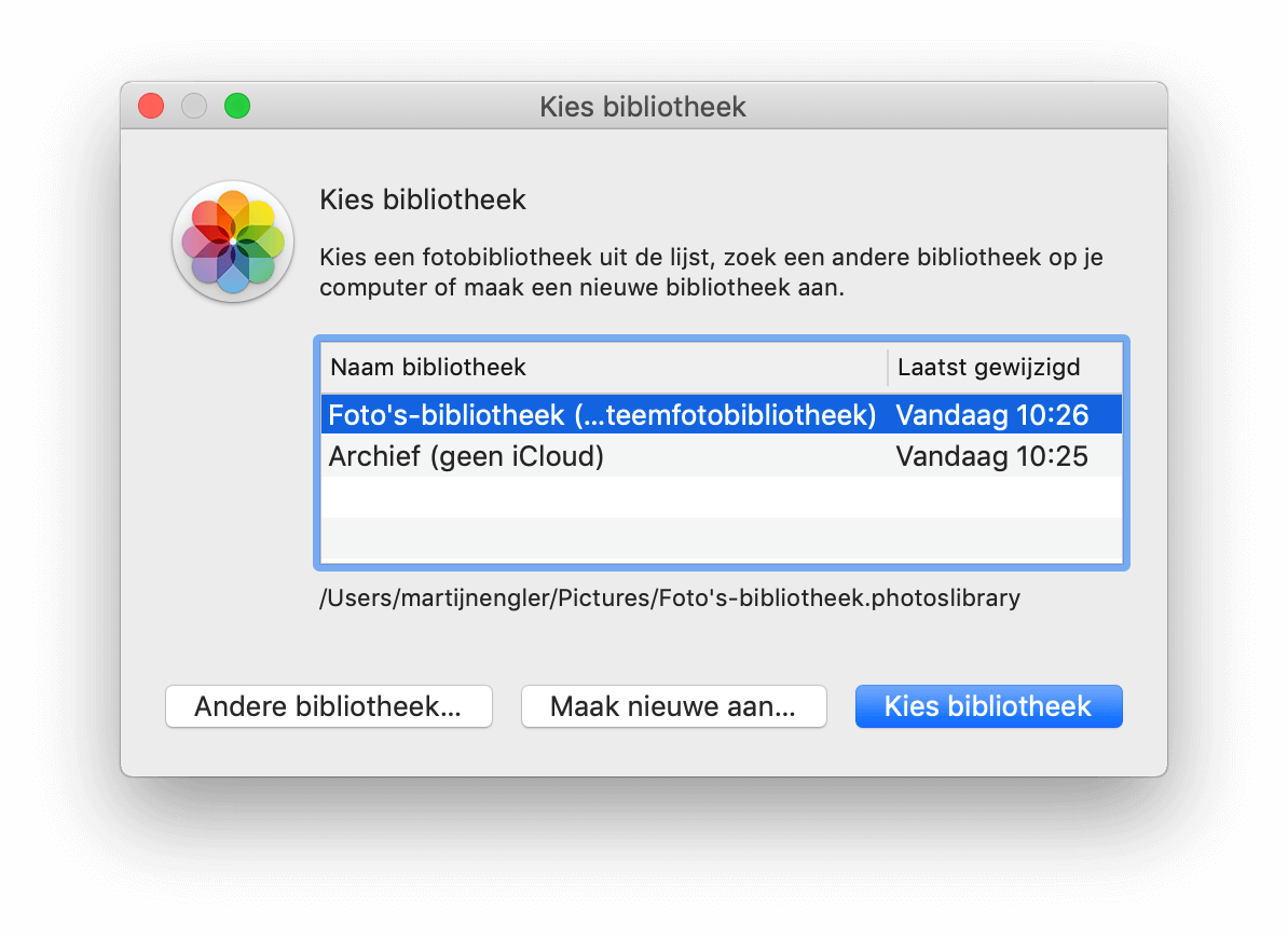 Wil je iCloud Fotobibliotheek alleen gebruiken voor een deel van je foto\'s, en niet je hele archief? Gebruik dan meerdere Fotobibliotheken