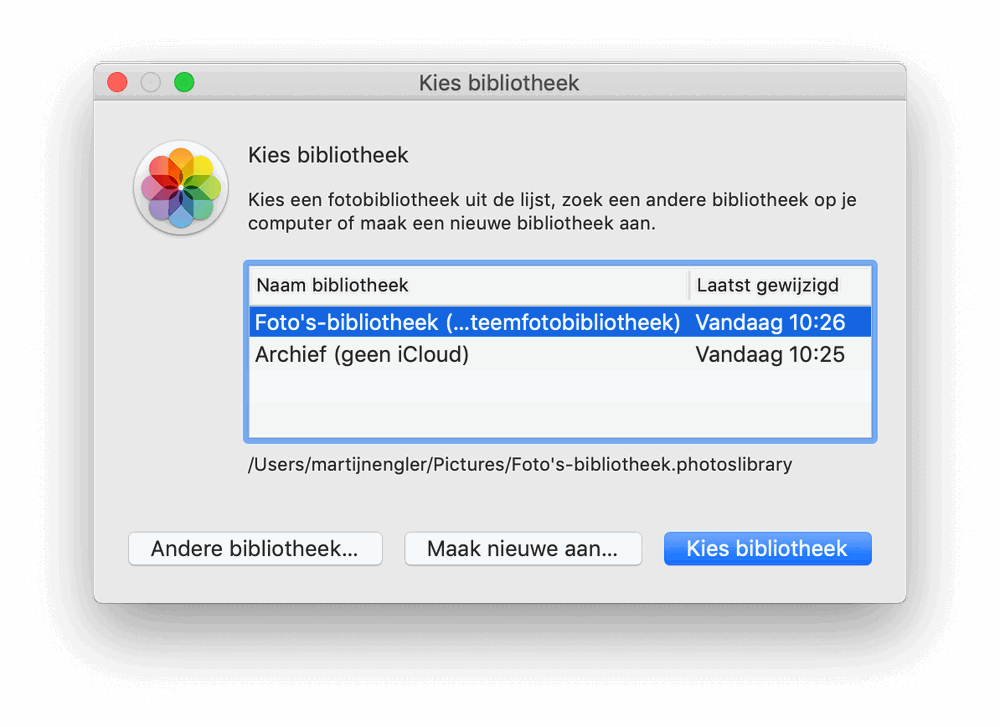 Wil je iCloud Fotobibliotheek alleen gebruiken voor een deel van je foto\'s, en niet je hele archief? Gebruik dan meerdere Fotobibliotheken
