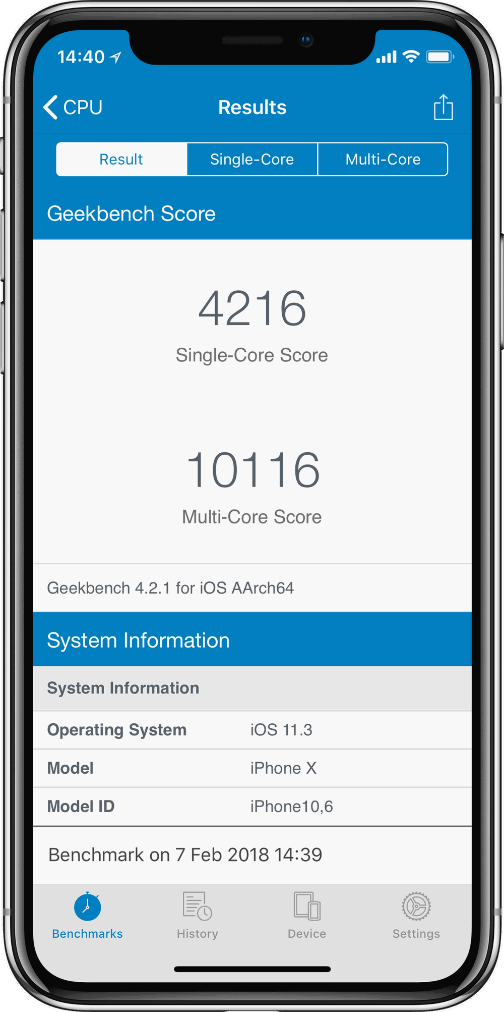 Geekbench wordt veel gebruikt voor het meten van snelheid op computers