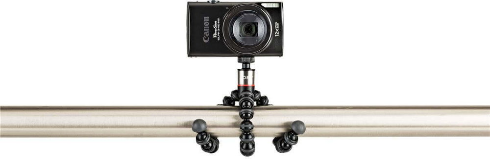 De Joby Gorillapod maak je eenvoudig ergens aan vast
