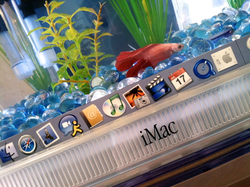 Je Mac niet meer bruikbaar? Maak er een aquarium van!