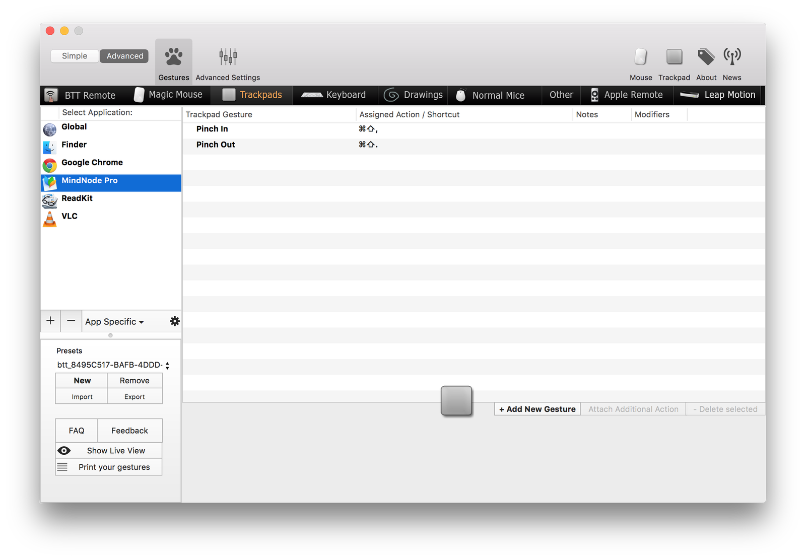 Better Touch Tool geeft nog veel meer opties voor je Magic Trackpad