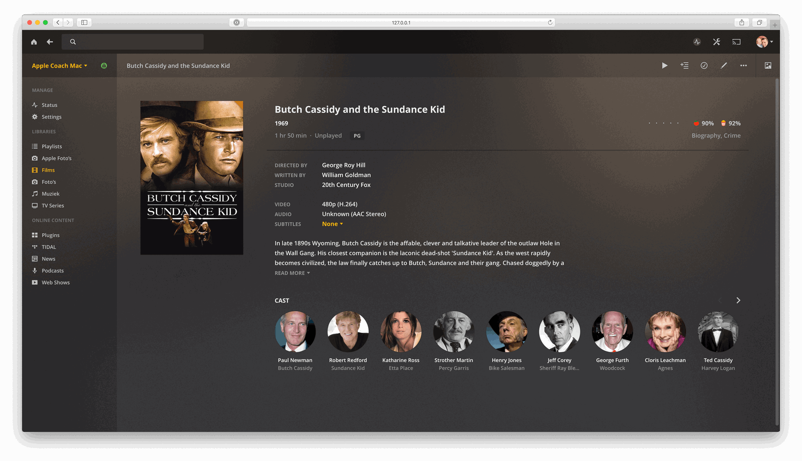 Plex geeft je een soort persoonlijke Netflix