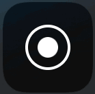 Met deze knop start je schermopnames op je iPhone of iPad