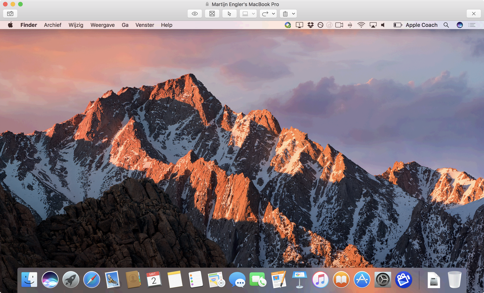 Beheer een andere Mac vanaf je eigen Mac