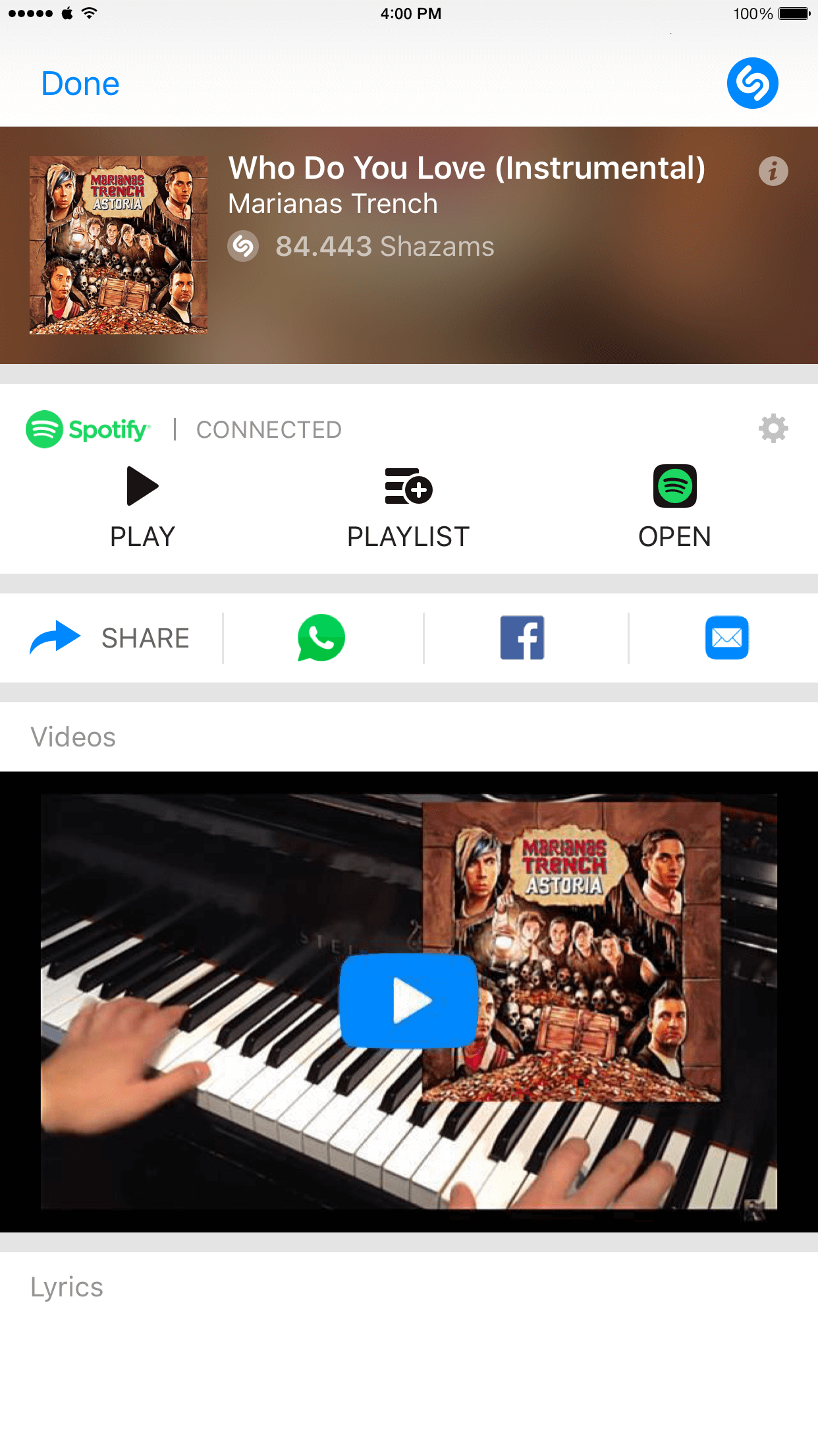 Geen idee welk liedje je hoort? Je ziet het zo met Shazam