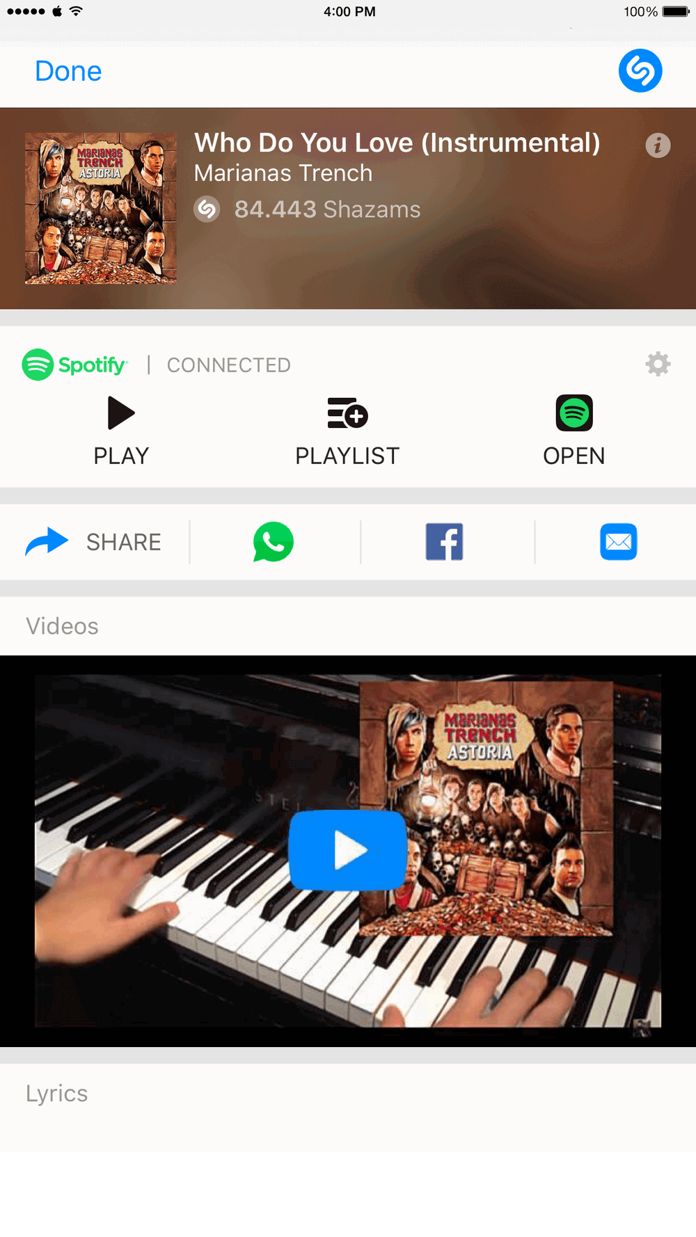 Geen idee welk liedje je hoort? Je ziet het zo met Shazam