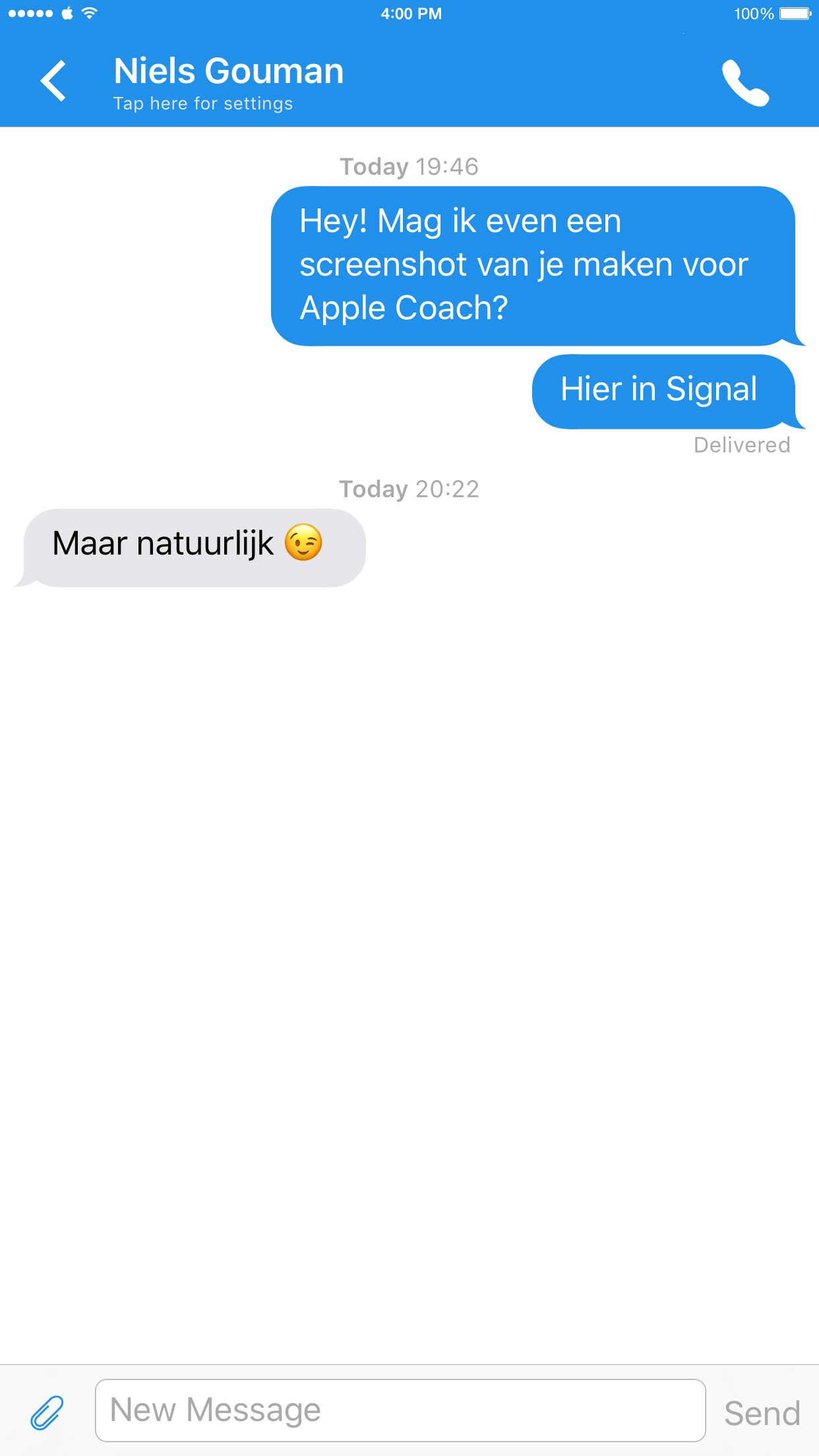 Veilig communiceren met Signal