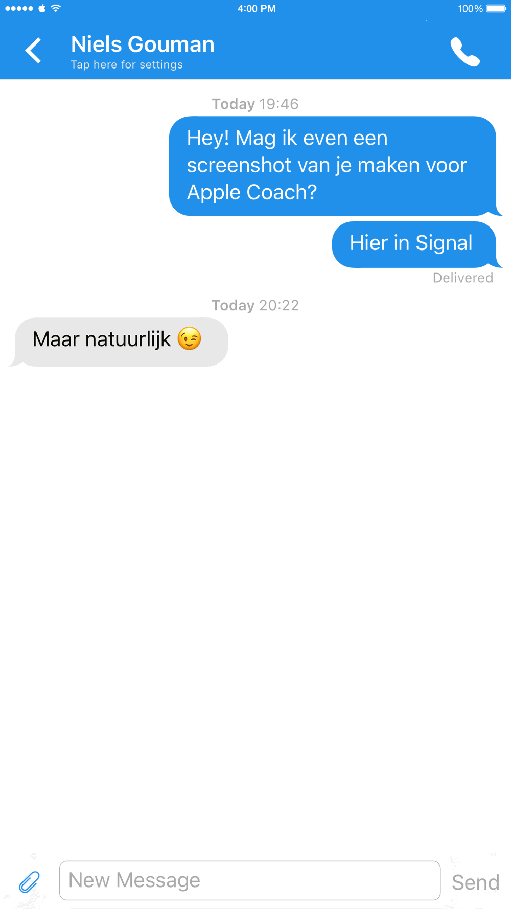 Veilig communiceren met Signal
