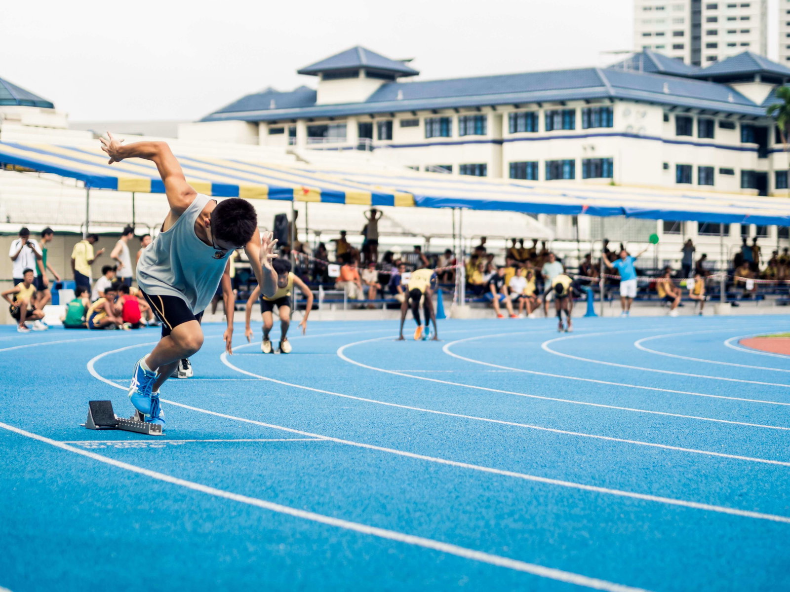 Sprinten is een stuk beter te doen als je geen marathon aan het lopen bent