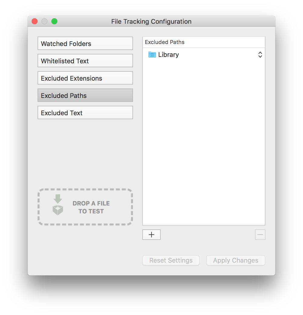 Tip: als je je thuismap kiest in de "Watched Folders" is het verstandig de Bibliotheek (Library) uit te sluiten