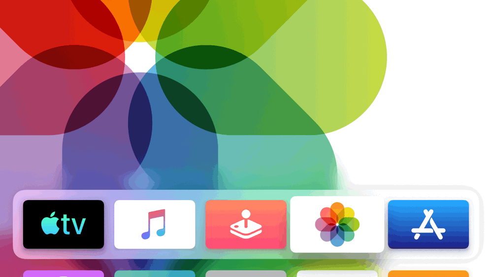 Apple's TV vernieuwde thuisscherm