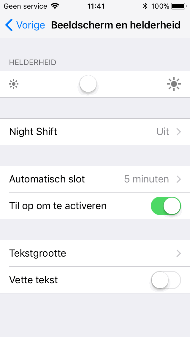Zet de iPhone automatisch op slot na een bepaalde tijd