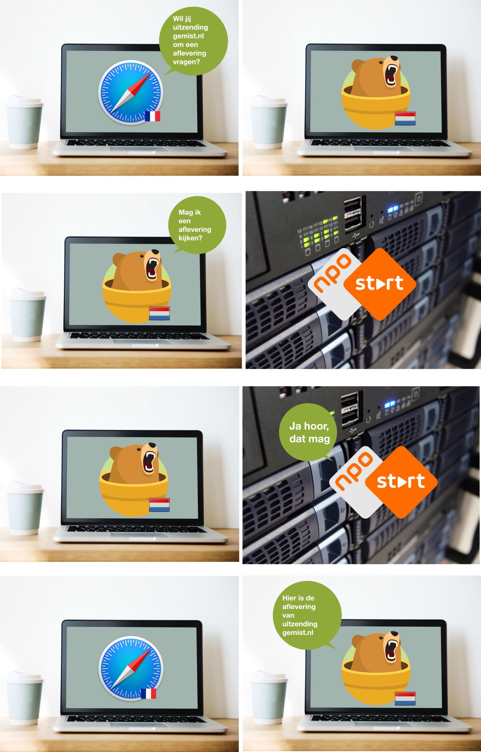 Gebruik een VPN om vanuit het buitenland toch uitzendinggemist.nl te kijken